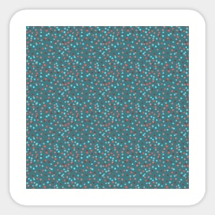 Dots - Blue -Green Sticker